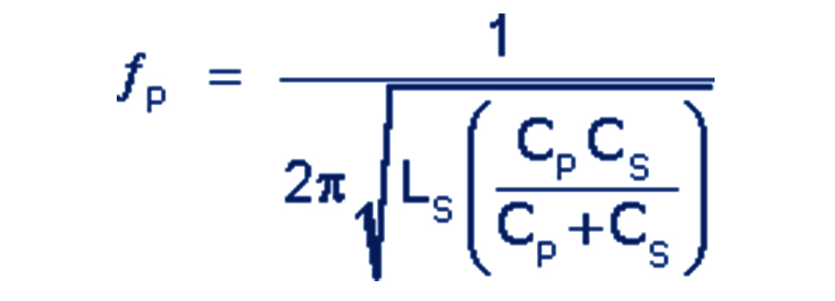 并聯(lián)諧振頻率