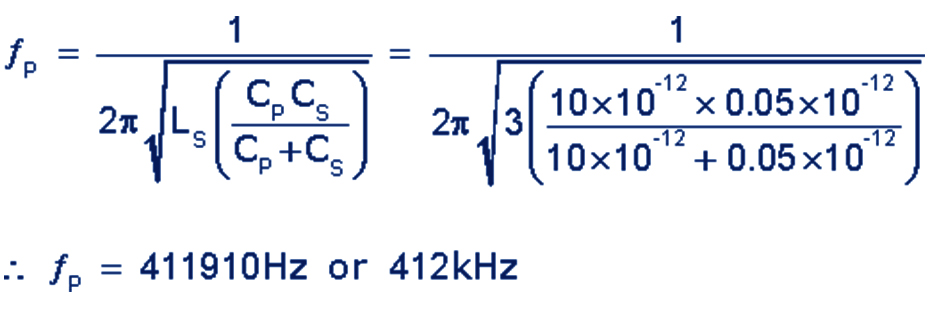 并聯(lián)振蕩頻率